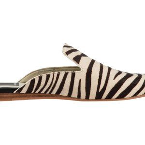 Zebra Print Mule